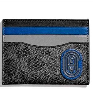 Coach Card Case In Colorblock
Signature Canvas